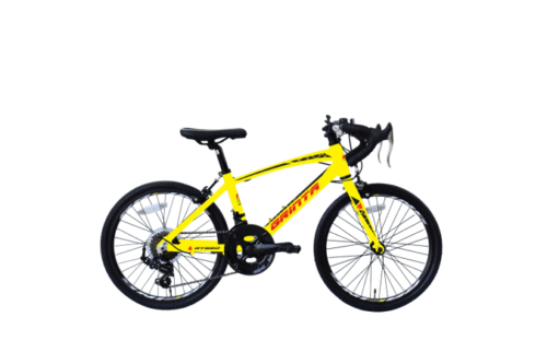 Grinta 20 Inch Racefiets 14 Versnellingen Geel