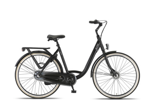 Altec Walesa 28 Inch Damesfiets 3 Versnellingen Matt Black-Cream