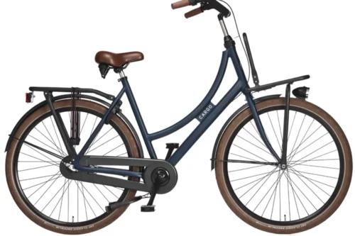 Avalon Cargo 28 Inch Damesfiets N3 Versnellingen/Rollerbrakes Mat Blauw