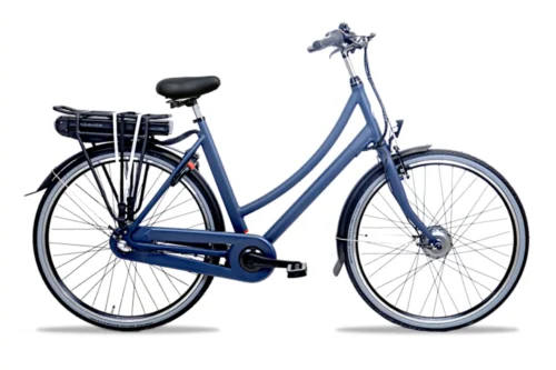 Avalon E-Base 28 Inch Elektrische Damesfiets 3 Versnellingen Blauw Metallic Mat