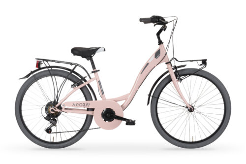 MBM Agora 24 inch 6 Versnellingen Roze
