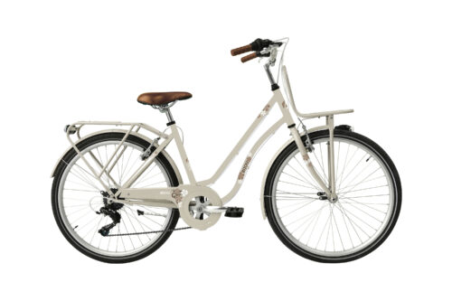 Bijou Transporter 26 Inch Meisjesfiets 6 Versnellingen Créme