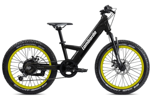 Lombardo Lucca 20 inch Elektrische Fiets Zwart