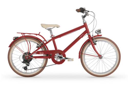 MBM Sunny 24 inch Jongensfiets 6 Versnellingen Rood