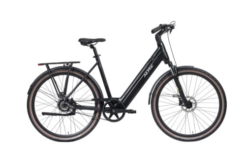 Altec Vybe 28 Inch Elektrische Fiets Dame Achterwielmotor (Riemaandrijving) Midnight Black
