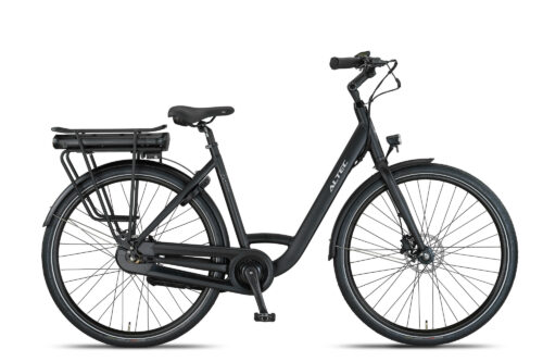 Altec Orion Elektrische Damesfiets 28 inch (Single Speed) Achterwielmotor Mat Zwart