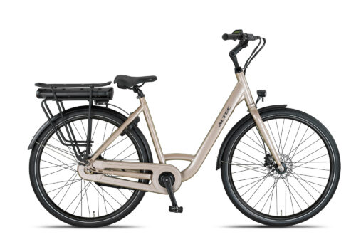 Altec Orion Elektrische Damesfiets 28 inch (Single Speed) Achterwielmotor Pearl