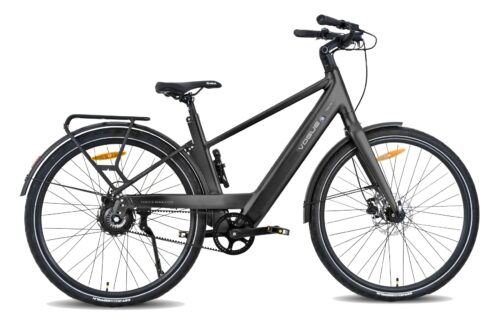 Vogue Nova 28 Inch Elektrische Fiets Heren (Riemaandrijving) Hydraulisch Matt-Black