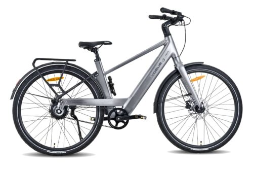 Vogue Nova 28 Inch Elektrische Fiets Heren (Riemaandrijving) Hydraulisch Matt-Grey