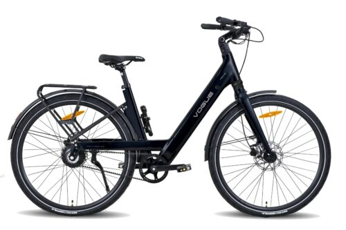 Vogue Nova 28 Inch Elektrische Fiets Dame (Riemaandrijving) Hydraulisch Matt-Black