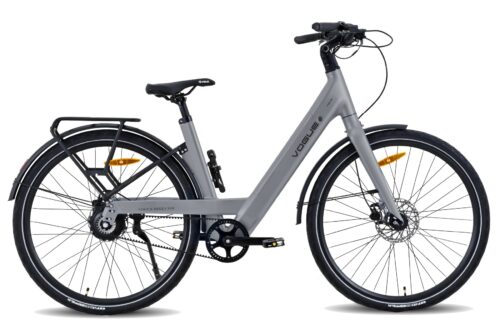 Vogue Nova 28 Inch Elektrische Fiets Dame (Riemaandrijving) Hydraulisch Matt-Grey