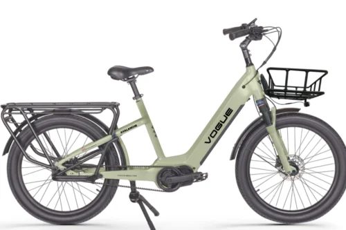 Vogue Avalanche Elektricshe Longtail (Riemaandrijving) Middenmotor Matt Cement Grey