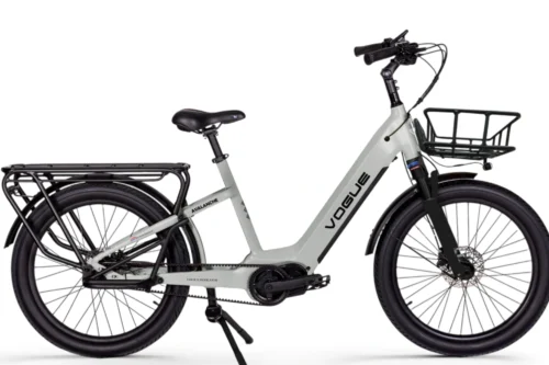 Vogue Avalanche Elektricshe Longtail (Riemaandrijving) Middenmotor Matt Cool Grey