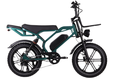 Altec Arion Elektrische Fatbike 20 Inch 7 Versnellingen Hydraulisch Green