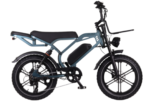 Altec Arion Elektrische Fatbike 20 Inch 7 Versnellingen Hydraulisch Pine Green