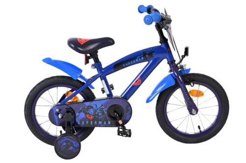 Volare Superman Jongensfiets 14 Inch Blauw