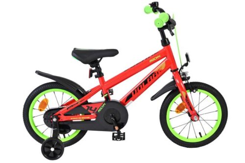Volare Rocky Jongensfiets 14 inch Rood